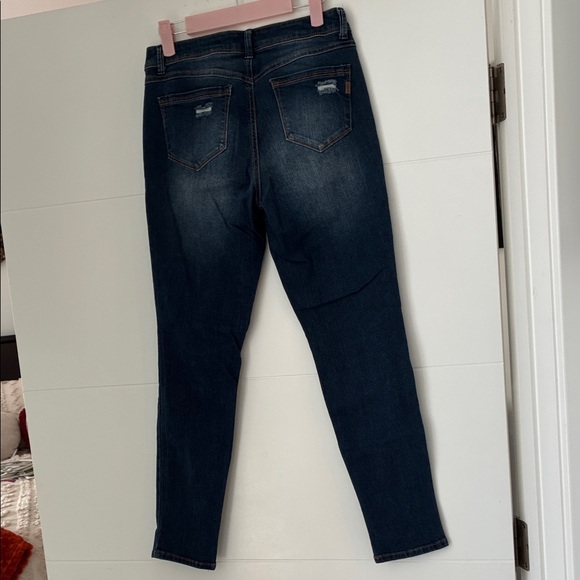 1822 Denim Women's Dark Blue Skinny Jeans - Picture 5 of 5